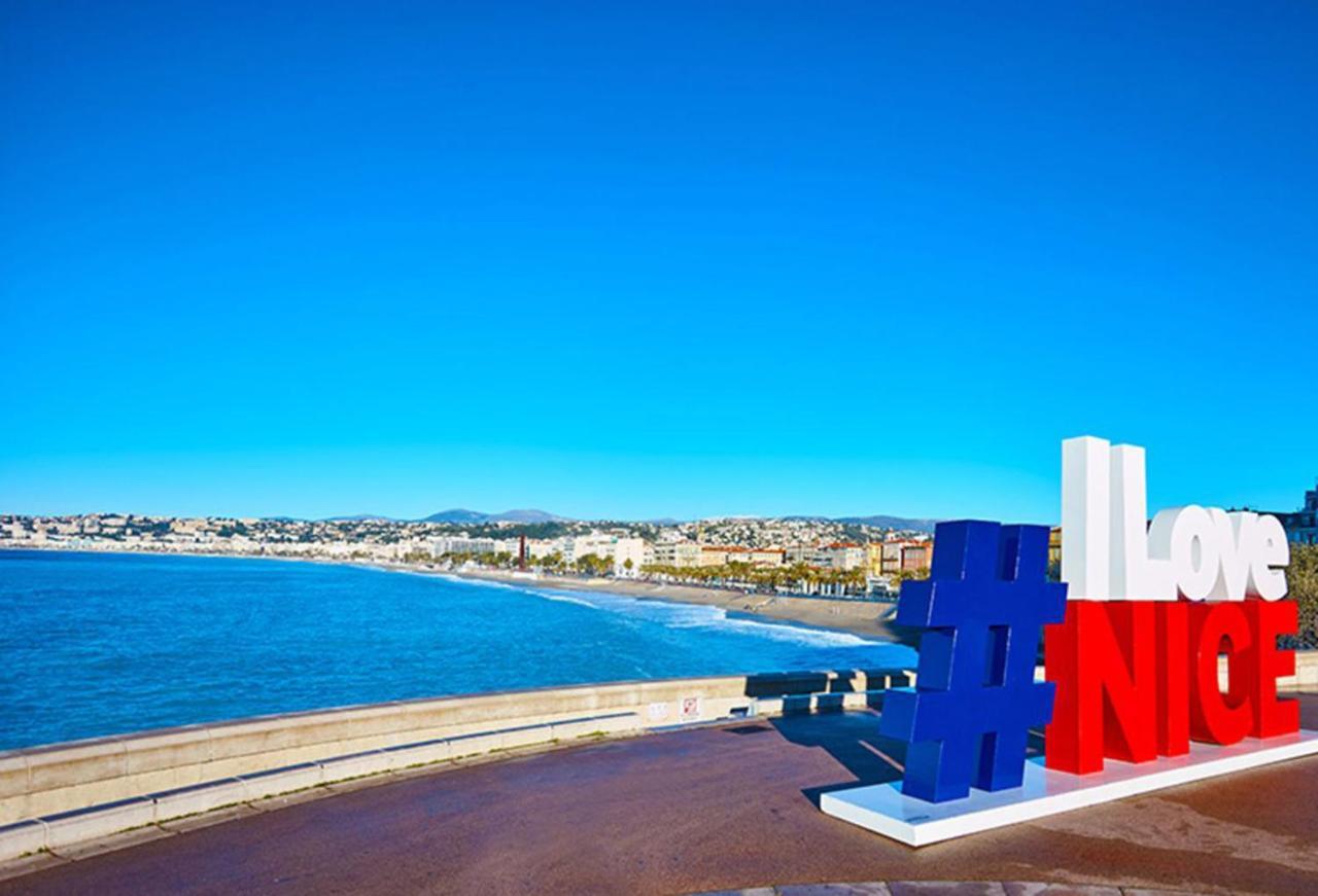 Aparthotel Riviera - Hyper Centre Ville - Studio Superieur Ac Avec Balcon Et Apercu Mer - Balcon Massenet 1 Nizza Exterior foto